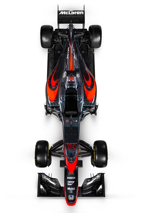 McLaren-Honda MP4-30 new livery (Photo: McLaren)