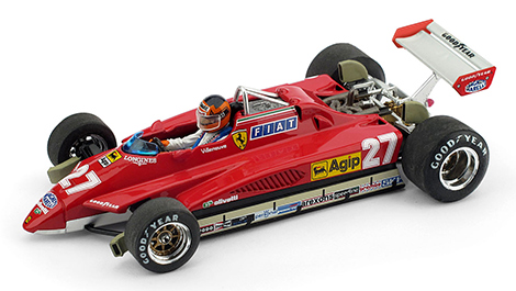 Ferrari 126C2 de Gilles Villeneuve