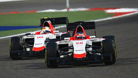 F1 Will Stevens Roberto Merhi Manor-Ferrari
