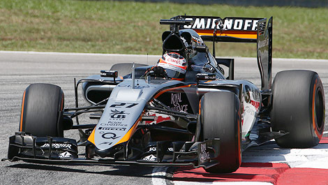 F1 Nico Hulkenberg Force India VJM08-Mercedes