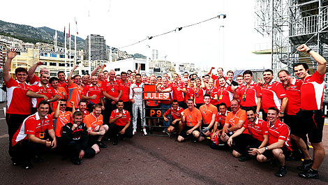 F1 Marussia Monaco Jules Bianchi 2014