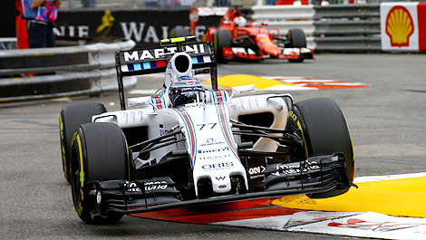 F1 Valtteri Bottas Williams FW37-Mercedes Monaco