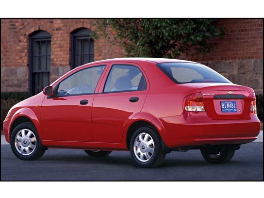 Chevrolet Aveo 2004 Chevrolet Aveo 2004