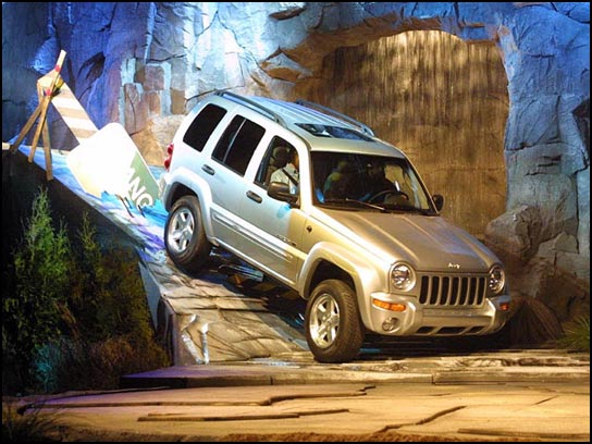 JEEP SOFTENS SUSPENSION ON LIBERTY