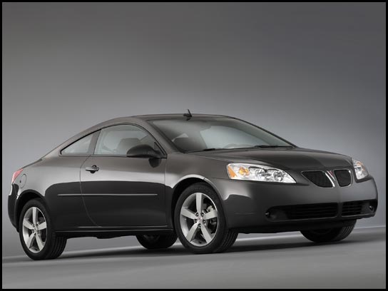Pontiac G6 brings four-seat charm to coupe, convertible