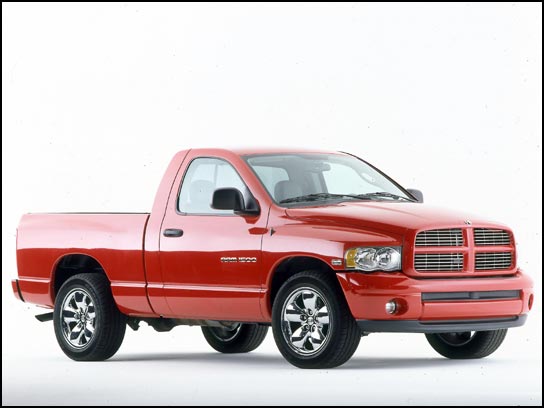 Dodge Flexes Legendary HEMI(R) Muscle with the 2003.5 Dodge Ram 1500
