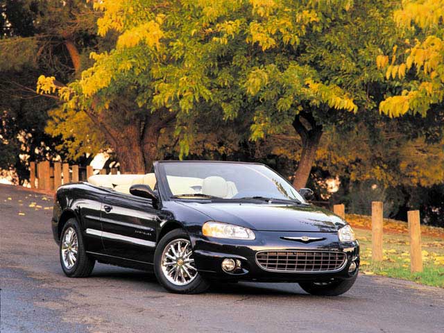 Chrysler Sebring Convertible 2011. 2001 CHRYSLER SEBRING