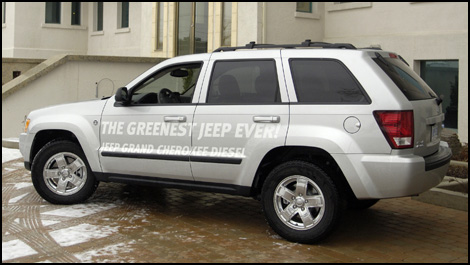 The Grand Cherokee CRD is in fact the cleanest and greenest Jeep ever 