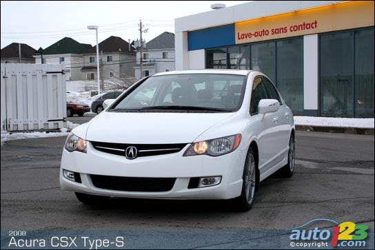 Acura CSX Type-S 2008 : essai