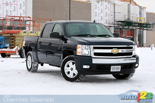 Chevrolet Silverado 1500 LT 4RM 2008 à cabine double : essai Chevrolet Silverado 1500 LT 4RM 2008 à cabine double : essai
