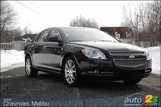 Chevrolet Malibu LTZ 2008 : essai routier Chevrolet Malibu LTZ 2008 : essai routier