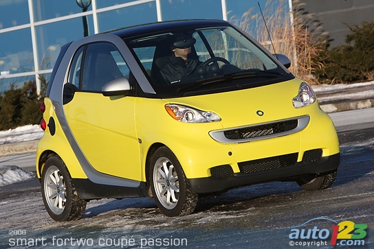 smart fortwo coupé passion 2008 : essai routier smart fortwo coupé passion 2008 : essai routier