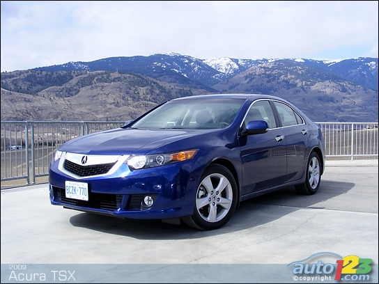 Acura TSX 2009 : premi�res impressions