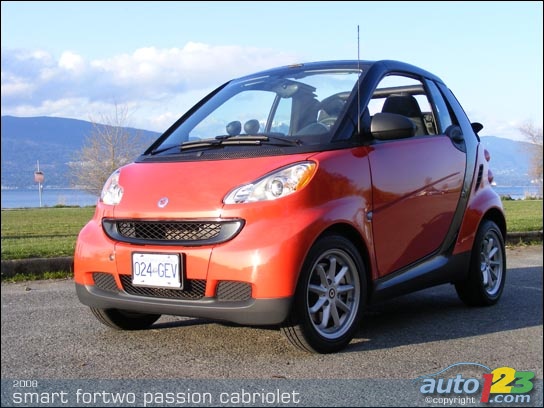 Smart Fortwo Cabriolet. 2008 smart fortwo