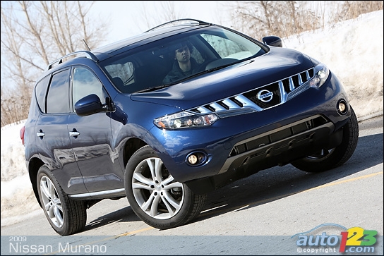 Nissan Murano LE à TI 2009 : essai routier Nissan Murano LE à TI 2009 : essai routier