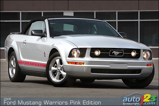 2008 Ford Mustang Convertible Warriors In Pink Edition review