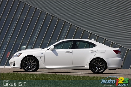 Lexus IS F 2008 : premi�res impressions (vid�o)