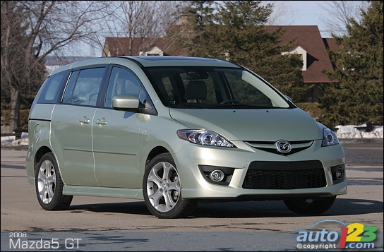 Mazda5 GT 2008 : essai routier Mazda5 GT 2008 : essai routier