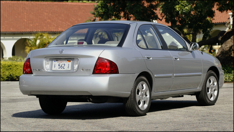 Nissan Altima 2002 Model. But the Nissan Sentra isn#39;t