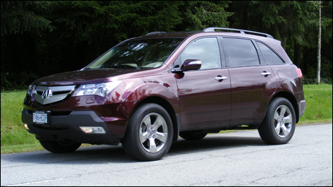 2008 Acura  on 2008 Acura Mdx Review Editor S Review   Page 3   Auto123 Com