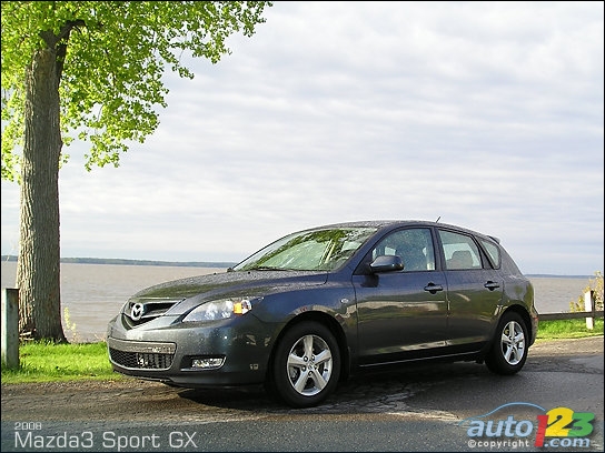 Mazda3 Sport GX 2008,5 : essai routier
