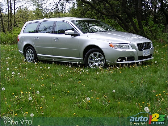 Volvo V70 3.2 2008 : essai routier Volvo V70 3.2 2008 : essai routier