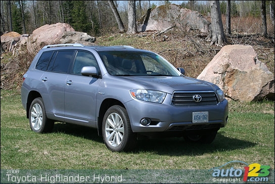 Toyota Highlander Hybride Limited 2008 : essai routier Toyota Highlander Hybride Limited 2008 : essai routier
