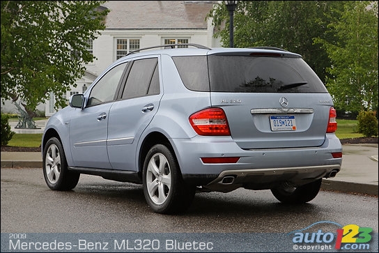 Mercedes-Benz Classe M 2009 : premi�res impressions (vid�o)