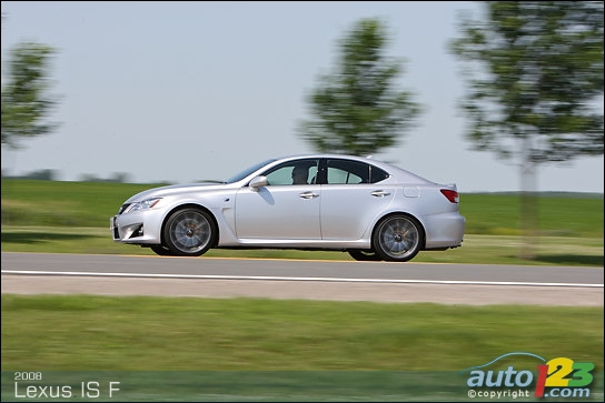 Lexus IS F 2008 : essai routier