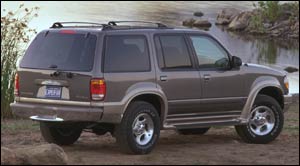 2000 Ford explorer exterior dimensions