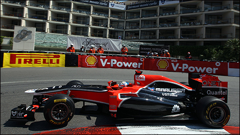 Marussia Virgin F1 Monaco