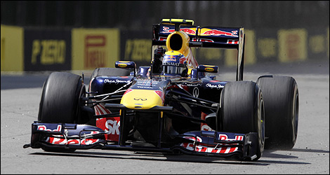 Mark Webber Red Bull F1