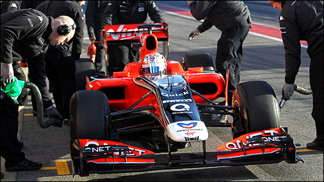 Timo Glock Marussia Virgin F1