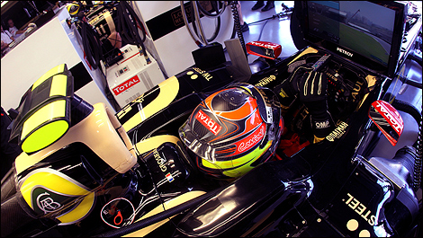 Romain Grosjean Lotus F1