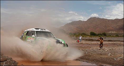 Stephane Peterhansel Mini Dakar