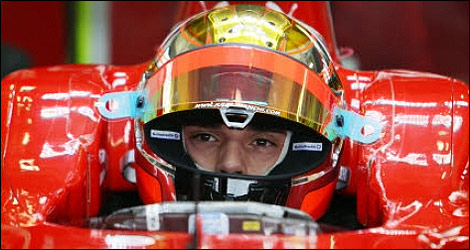 F1 Ferrari Jules Bianchi