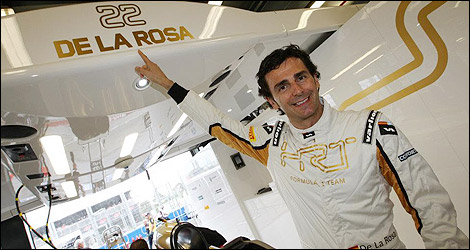 HRT F1 Pedro de la Rosa