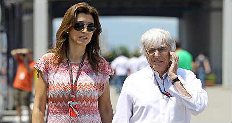 Bernie Ecclestone Fabiana Flosi F1