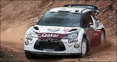 WRC Citroen DS3 Nasser Al-Attiyah