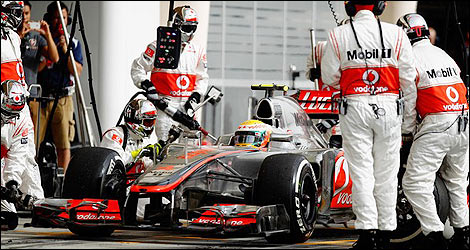 F1 Lewis Hamilton McLaren