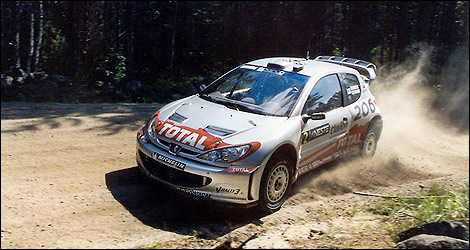 Marcus Gronholm Peugeot 206 WRC