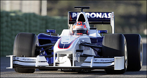 F1 BMW Sauber 2009 Robert Kubica