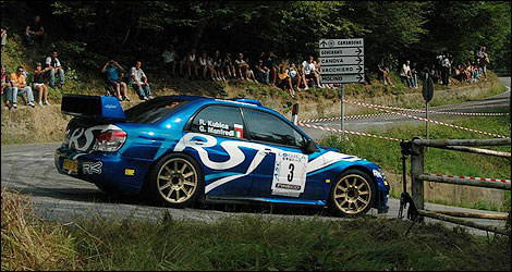 Rally Robert Kubica Subaru Impreza
