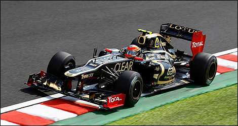 F1 Lotus Japan Romain Grosjean
