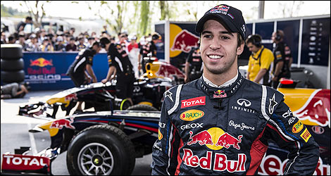 F1 Red Bull Racing Antonio Felix da Costa