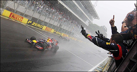 F1 Sebastian Vettel Brazil Red Bull