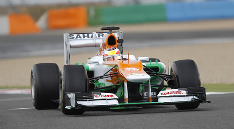 F1 Jules Bianchi Sahara Force India