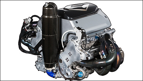 F1 Renault engine V8