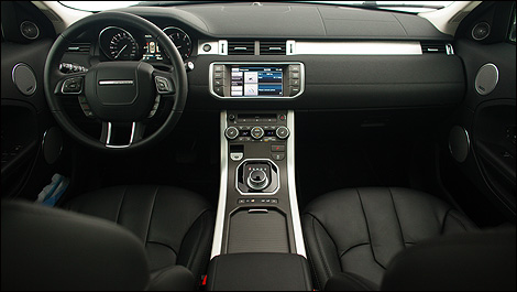 2013 Range Rover Evoque interior