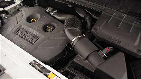 2013 Range Rover Evoque engine